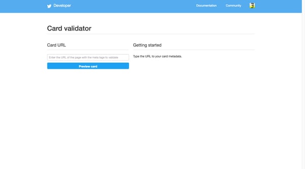 Card Validator | Twitter Developers