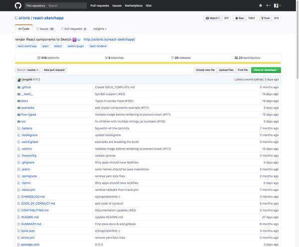 airbnb/react-sketchapp: render React components to Sketch ⚛️💎