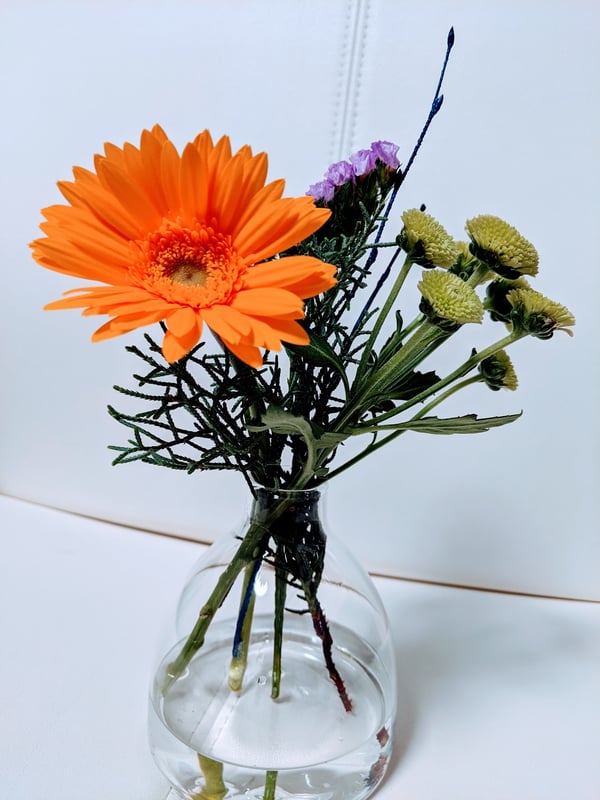 花が届いた