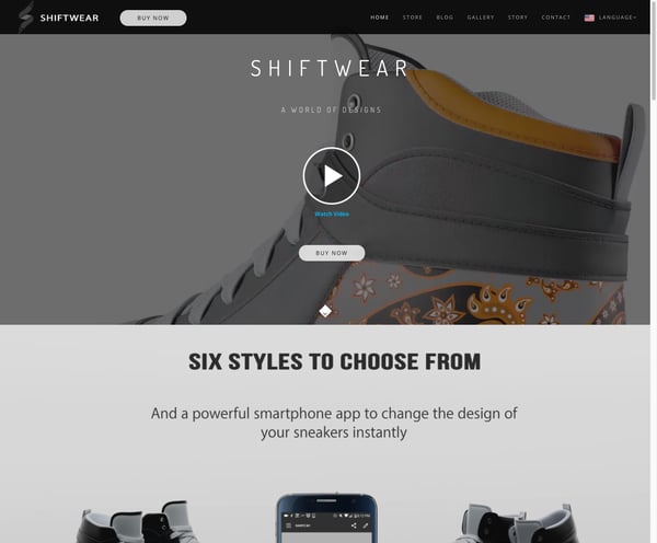 ShiftWear - Designs In Motion - Shiftwear Sneakers