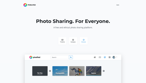 Pixelfed - Federated Image Sharing