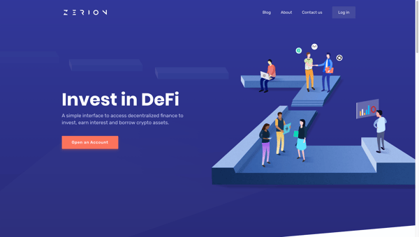Zerion — a simple interface to DeFi