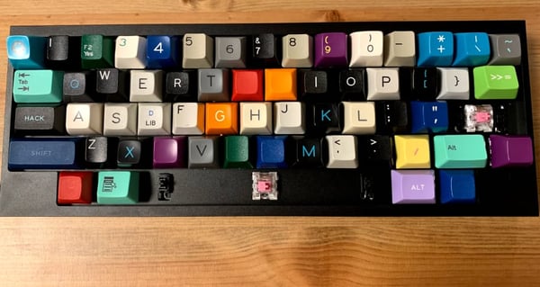 Tofu キーボードを組み立てた - dev.to/jgs