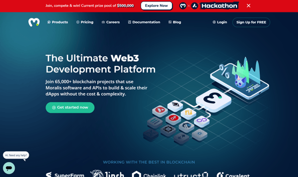Moralis » The Ultimate Web3 Development Platform