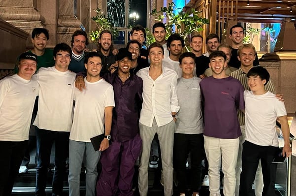F1ドライバーが全員集合してセバスチャン・ベッテルの送別会 【 F1-Gate .com 】