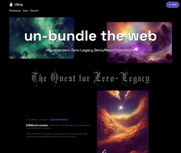 Ultra: The Quest for Zero-Legacy