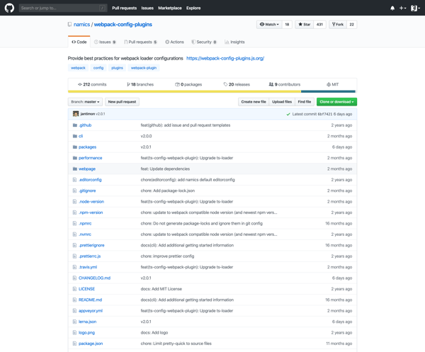 namics/webpack-config-plugins: Provide best practices for webpack loader configurations