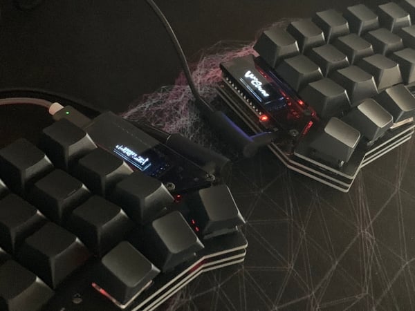 Corne Cherry Matte Blackビルドログ #crkbd #自作キーボード - yfuku blog