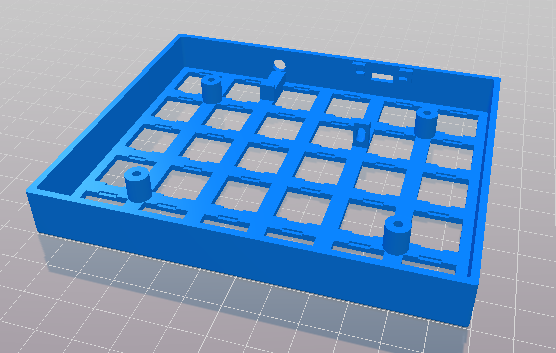 自作キーボードを作ります③　筐体のモデリングと印刷 - おかゆ++