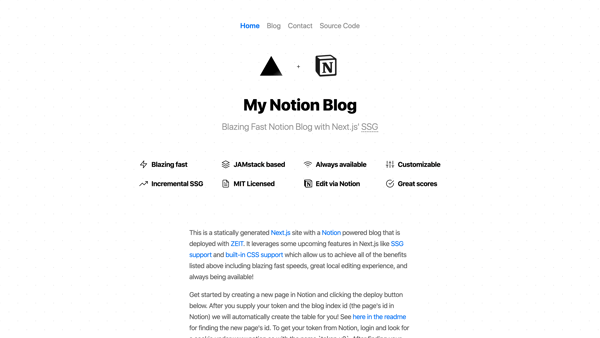 Home | My Notion Blog