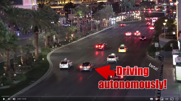 First Drive in Fully Autonomous Tesla! - YouTube