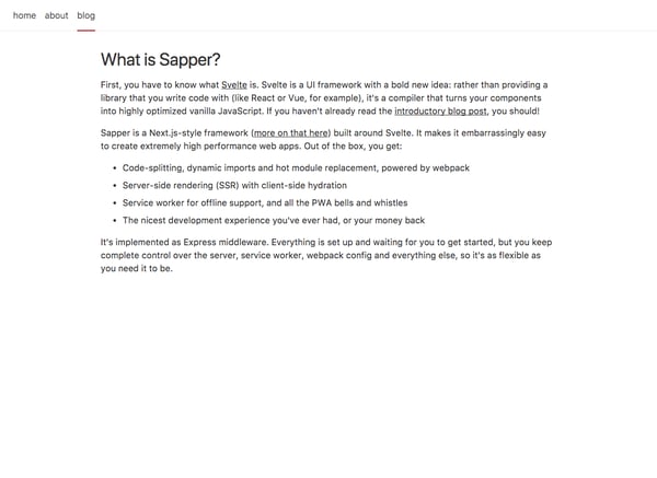 What is Sapper?