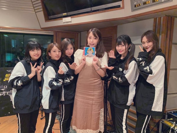 リリスクの面々と宇垣美里さん