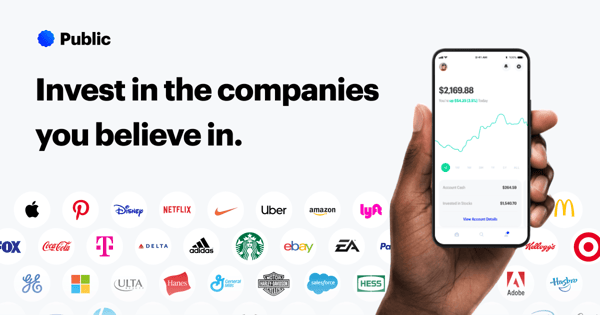 Commission Free Stock Trading App: Invest with No Account Minimums | Public
